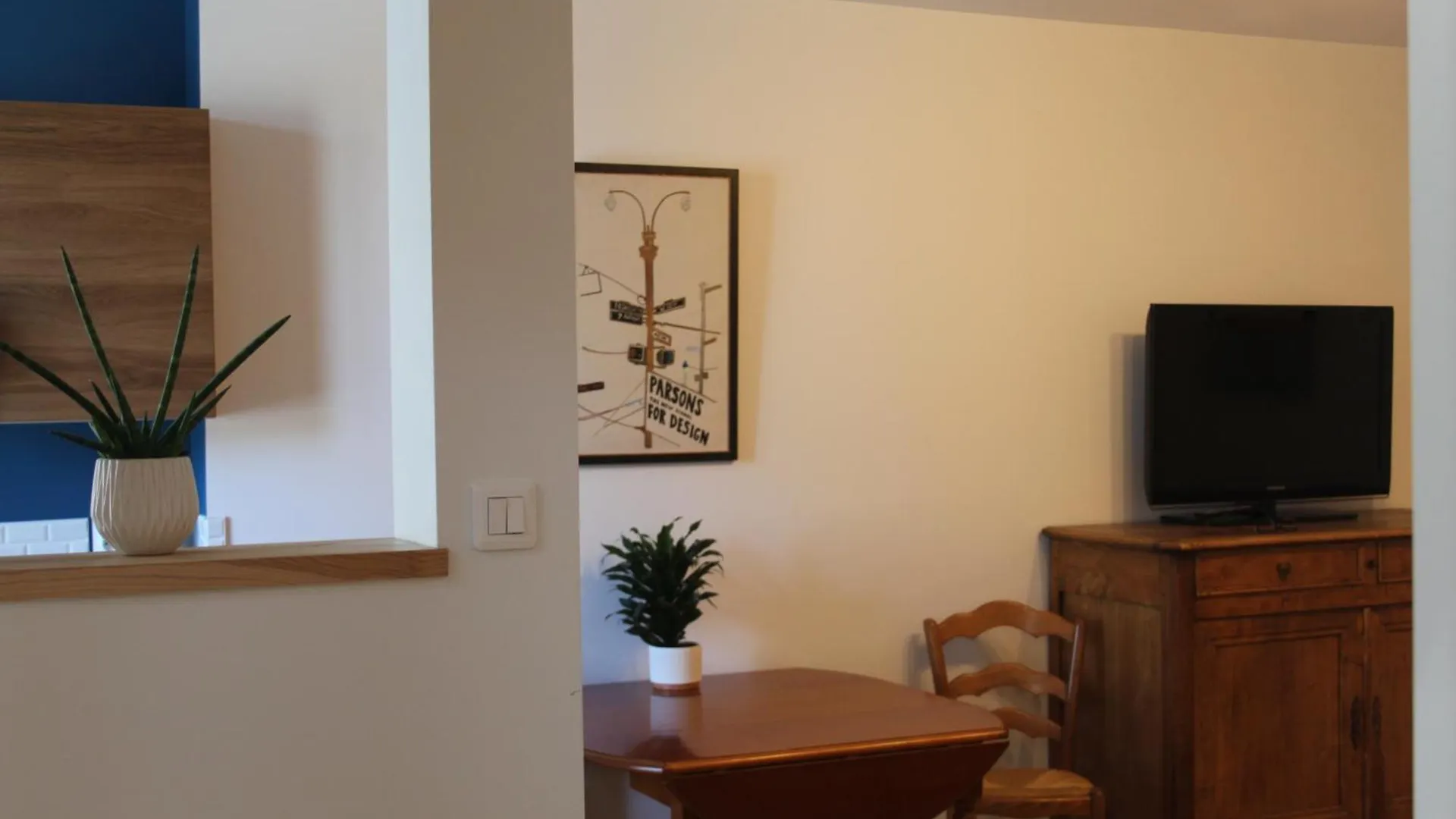 Comfortable Village Apartment In Barbieres With Access To Large Garden With Beautiful Views France